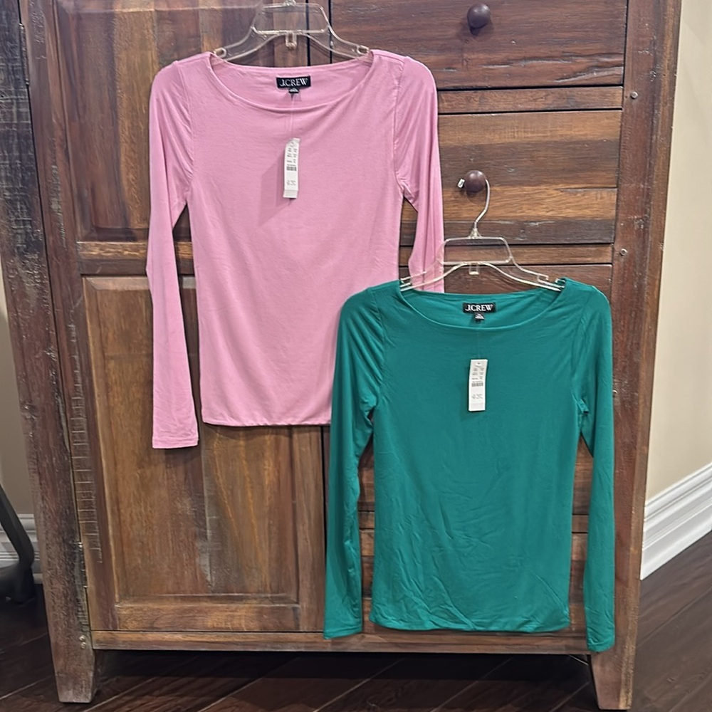 J Crew Bundle Of Two FormKnit Long-Sleeve  Shirt